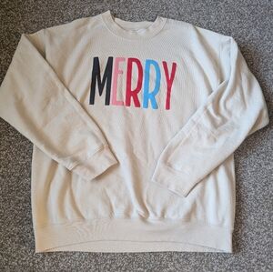 Christmas Sweatshirt - Size Large